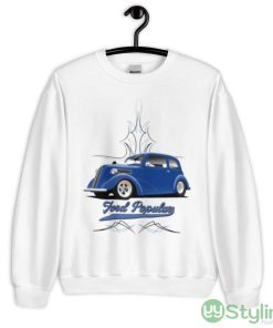 Ford Popular 103e Blue Hot Rod Car Art shirt - 18000 Unisex Heavy Blend Crewneck Sweatshirt