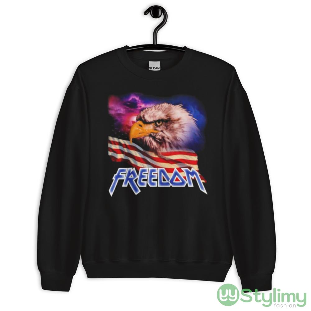 Freedom Eagle American Flag Shirt 6 Freedom Eagle American Flag Shirt - 18000 Unisex Heavy Blend Crewneck Sweatshirt