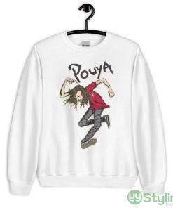 Funny Dancing Fan Art Pouya Graphics T Shirt - 18000 Unisex Heavy Blend Crewneck Sweatshirt