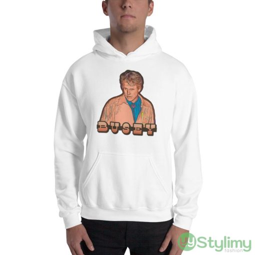Gary Busey Agent Of Chaos White Shirt - 18500 Unisex Heavy Blend Hooded Sweatshirt