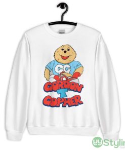 Gg Bear Gordon The Gopher White Shirt - 18000 Unisex Heavy Blend Crewneck Sweatshirt