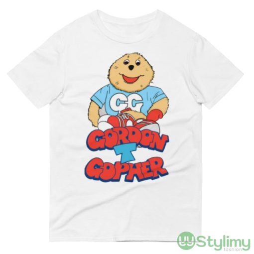Gg Bear Gordon The Gopher White Shirt - 980 Lightweight Fashion Short Sleeve T-Shirt