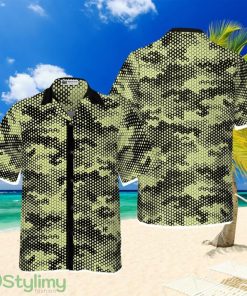Golf Ball Texture Digital Camo Hawaiian Shirt Product Photo 1