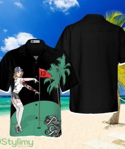 Golf Pin High Performance Hawaiian Shirt Product Photo 1