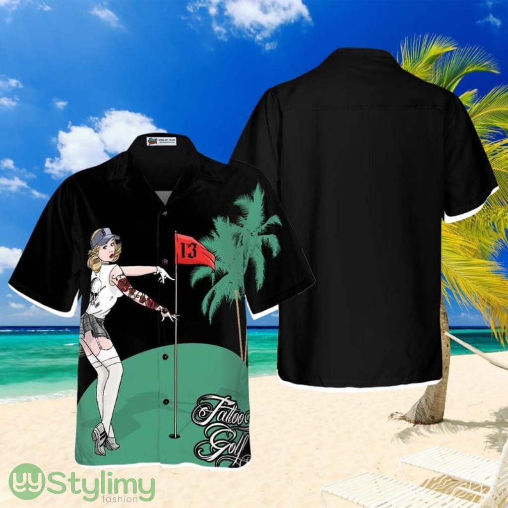 Golf Pin High Performance Hawaiian Shirt 1 Golf Pin High Performance Hawaiian Shirt Product Photo 1