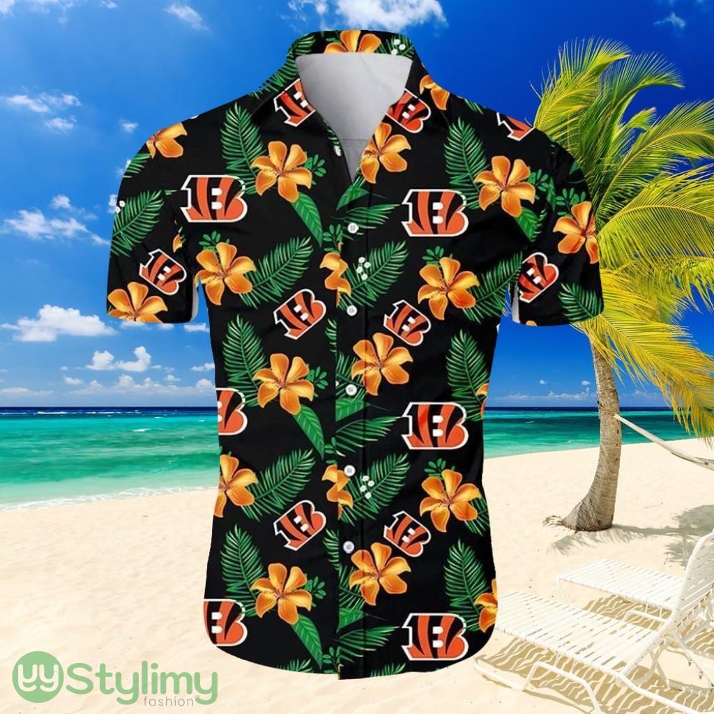 Great Cincinnati Bengals Hawaiian Shirt For Hot Fans 1 Great Cincinnati Bengals Hawaiian Shirt For Hot Fans Product Photo 1