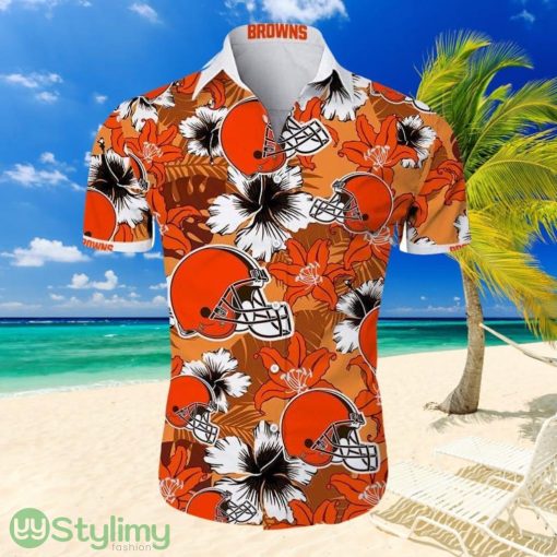 Great Cleveland Browns Hawaiian Aloha Shirt Limited Edition Gift