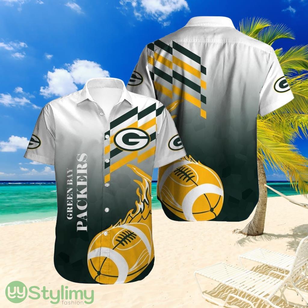 Green Bay Packers Hawaiian Shirt For Awesome Fans 1 Green Bay Packers Hawaiian Shirt For Awesome Fans Product Photo 1