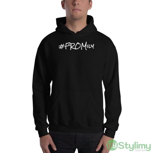 Harold Perrineau wearing fromily shirt - 18500 Unisex Heavy Blend Hooded Sweatshirt