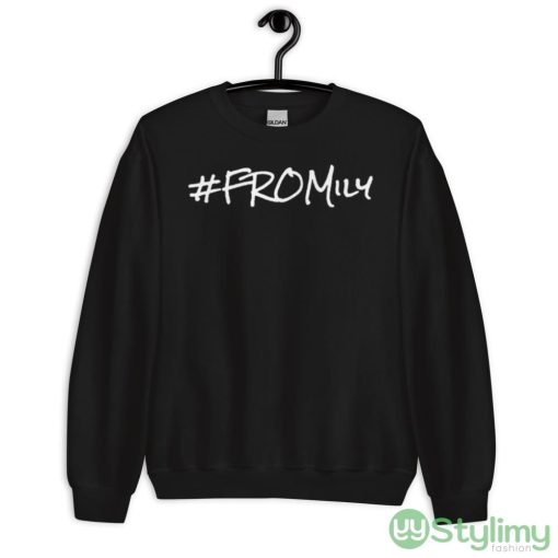 Harold Perrineau wearing fromily shirt - 18000 Unisex Heavy Blend Crewneck Sweatshirt