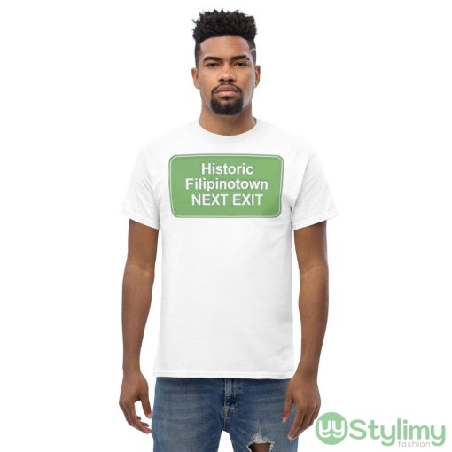 Historic Filipinotown Next Exit Graphics T Shirt - Men’s Classic Tee Gildan 5000