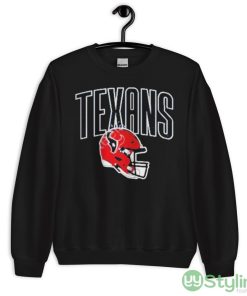 Houston Texans Red Alternate Helmet Shirt - 18000 Unisex Heavy Blend Crewneck Sweatshirt