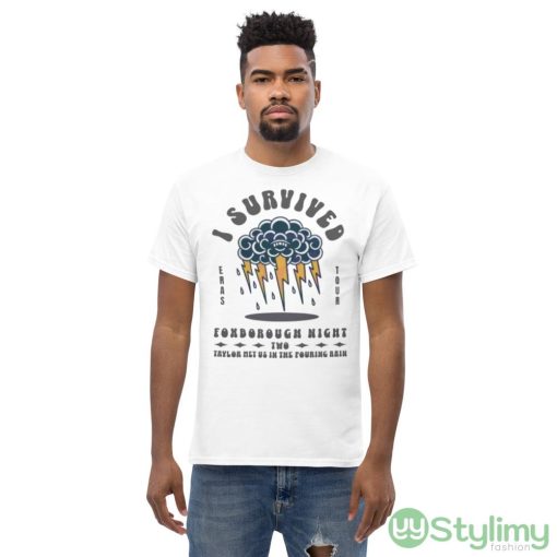 I Survived Foxborough Night 2 Eras Tour Shirt - Men’s Classic Tee Gildan 5000