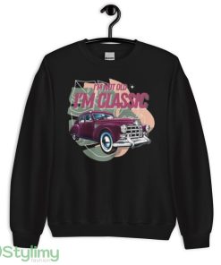 I’m Not Old I’m Vintage Car Graphic shirt - 18000 Unisex Heavy Blend Crewneck Sweatshirt