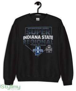 Indiana State Sycamores 2023 NCAA Division I Baseball Super Regional Fort Worth TX shirt - 18000 Unisex Heavy Blend Crewneck Sweatshirt