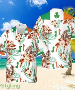 Irish People Proud Ireland Shamrock Hawaiian Shirt Product Photo 1