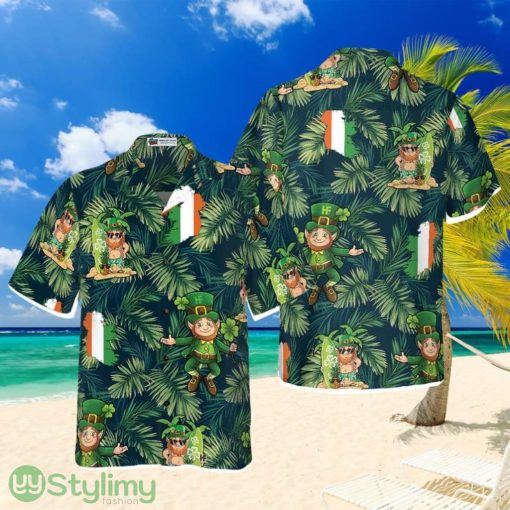 Irish People Proud Leprechaun Tropical Hawaiian Shirt