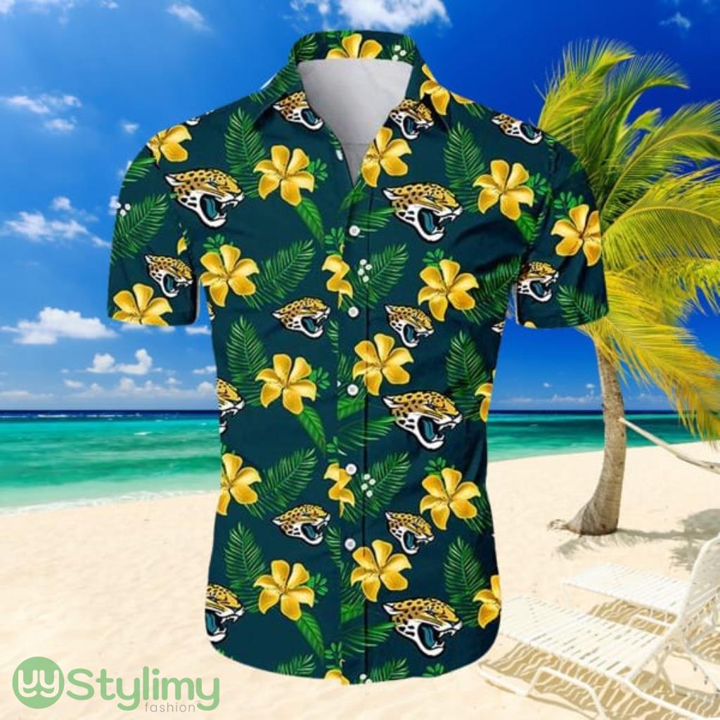 Jacksonville Jaguars Hawaiian Shirt For Cool Fans 1 Jacksonville Jaguars Hawaiian Shirt For Cool Fans Product Photo 1