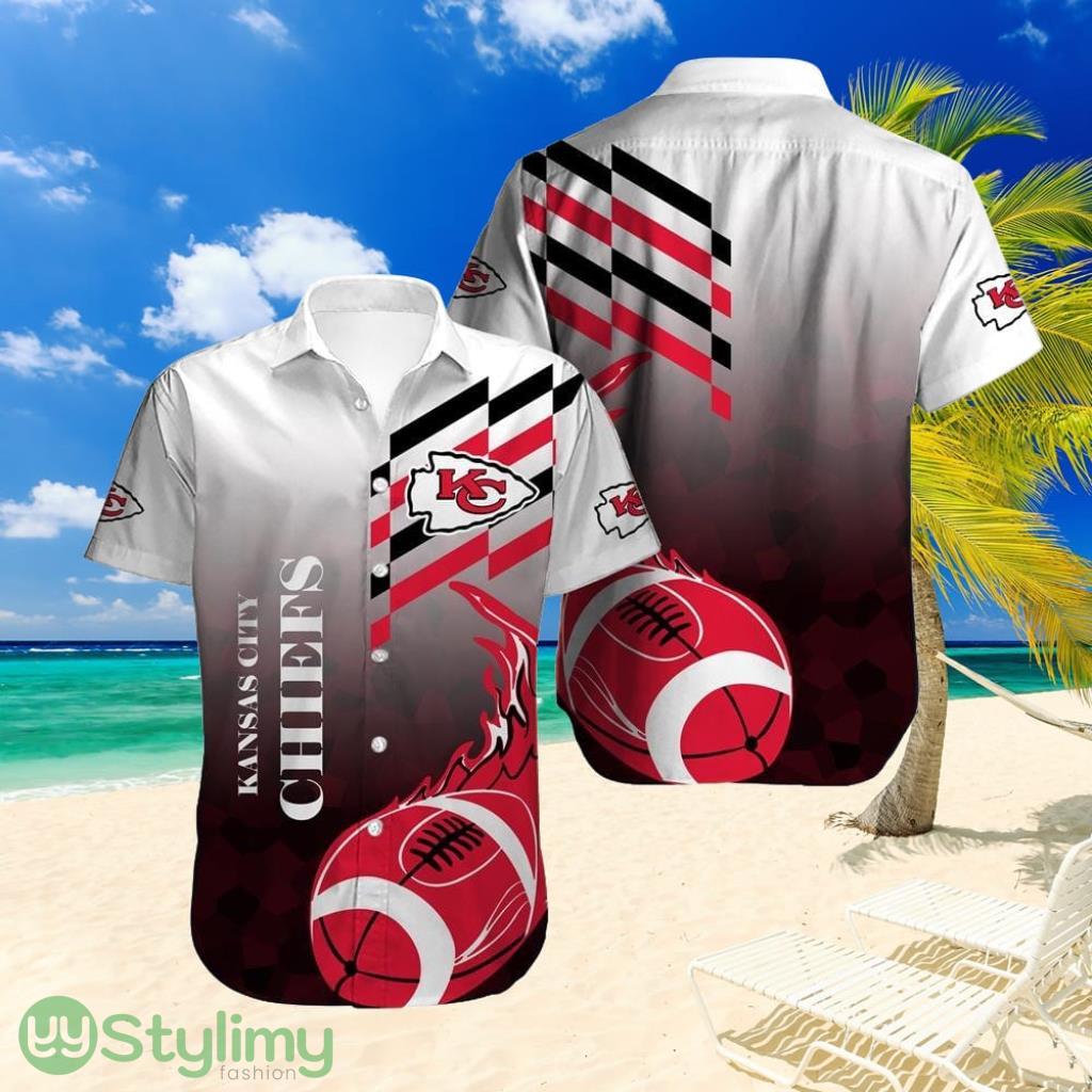 Kansas City Chiefs Hawaiian Shirt For Awesome Fans 1 Kansas City Chiefs Hawaiian Shirt For Awesome Fans Product Photo 1