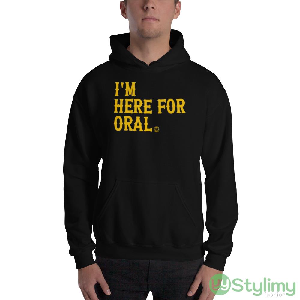 Kansas State Wildcats I’m Here For Oral Shirt 7 Kansas State Wildcats I’m Here For Oral Shirt - 18500 Unisex Heavy Blend Hooded Sweatshirt