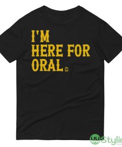 Kansas State Wildcats I’m Here For Oral Shirt - 980 Lightweight Fashion Short Sleeve T-Shirt