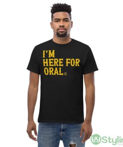 Kansas State Wildcats I’m Here For Oral Shirt - Men’s Classic Tee Gildan 5000