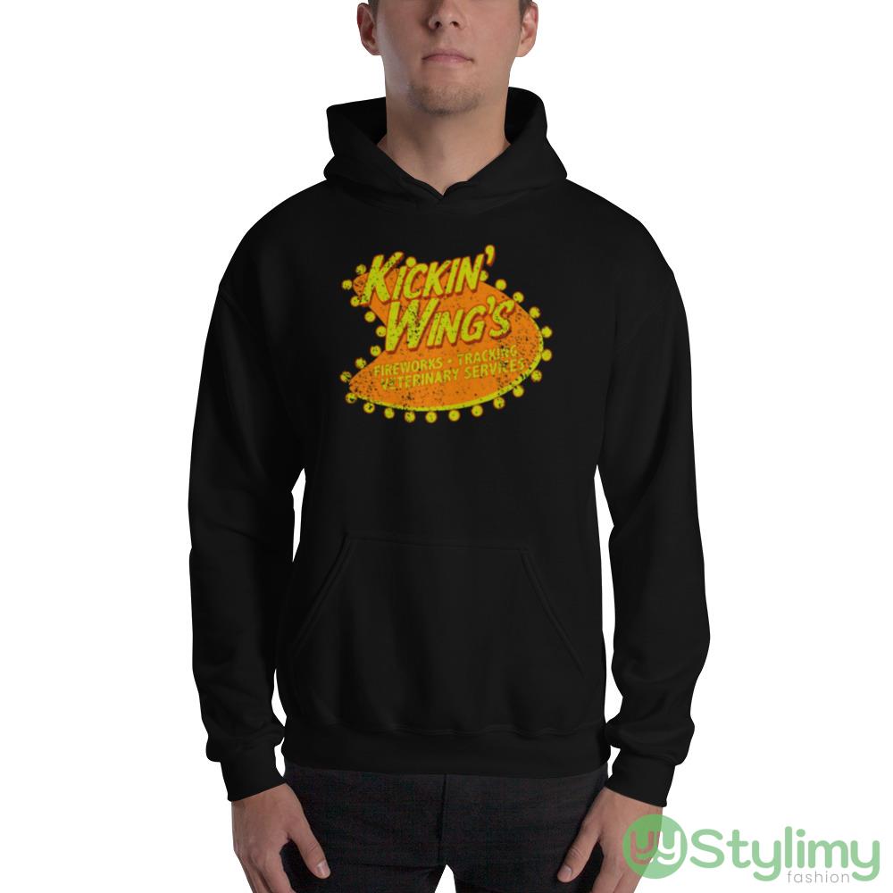 Kickin Wing Joe Dirt shirt 7 Kickin Wing Joe Dirt shirt - 18500 Unisex Heavy Blend Hooded Sweatshirt