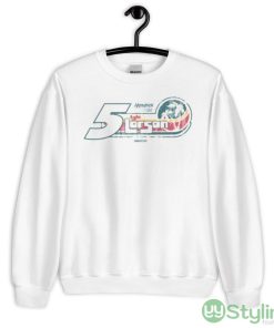 Kyle Larson #5 Beach Hendrick Motorsports Shirt - 18000 Unisex Heavy Blend Crewneck Sweatshirt