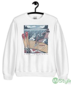 Lake Tuscaloosa USA Quick Ship Design Shirt - 18000 Unisex Heavy Blend Crewneck Sweatshirt