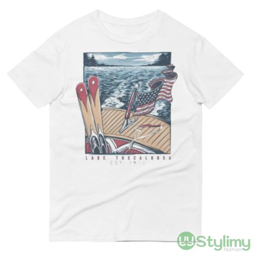 Lake Tuscaloosa USA Quick Ship Design Shirt - 980 Lightweight Fashion Short Sleeve T-Shirt