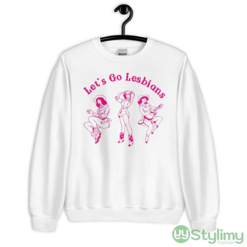 Let’s Go Lesbians Shirt For Men And Women - 18000 Unisex Heavy Blend Crewneck Sweatshirt