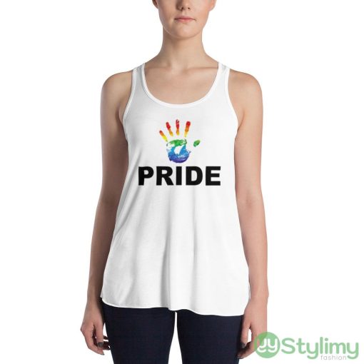 LGBT Rainbow Toddler Graphics T Shirt - 8800 Women's Flowy Racerback Tank