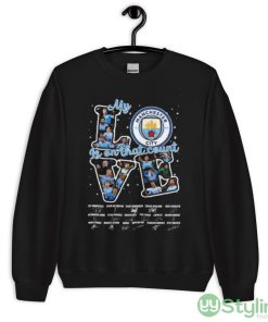 Love my is on that count manchester city signatures 2023 shirt - 18000 Unisex Heavy Blend Crewneck Sweatshirt
