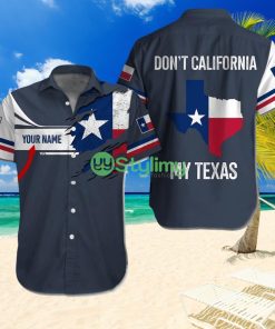 Love Texas Custom Name Hot Outfit All Over Print Hawaiian Shirt Product Photo 1