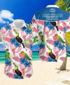 Michelob Ultra Beer Hot Outfit All Over Print Hawaiian Shirt Product Photo 1
