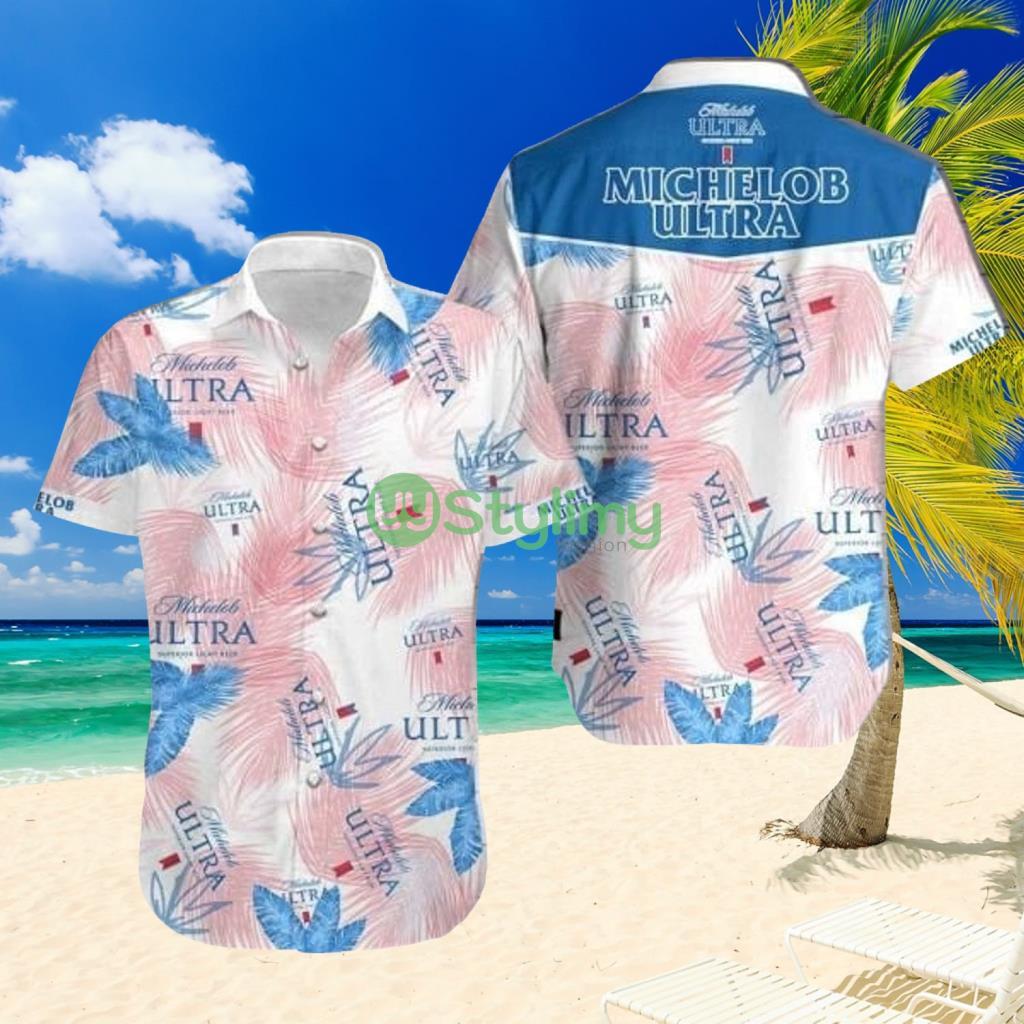 Michelob Ultra Beer Hot Version Hawaiian Shirt 2 Michelob Ultra Beer Hot Version Hawaiian Shirt Product Photo 1
