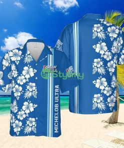 Michelob Ultra Superior Light Beer Summcer Collection Hawaiian Shirt Product Photo 1