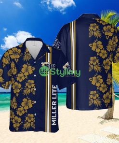 Miller Lite Beer Hot Outfit Hawaiian Shirt Product Photo 1
