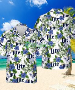 Miller Lite Beer Unisex For Vacation Hawaiian Shirt Product Photo 1