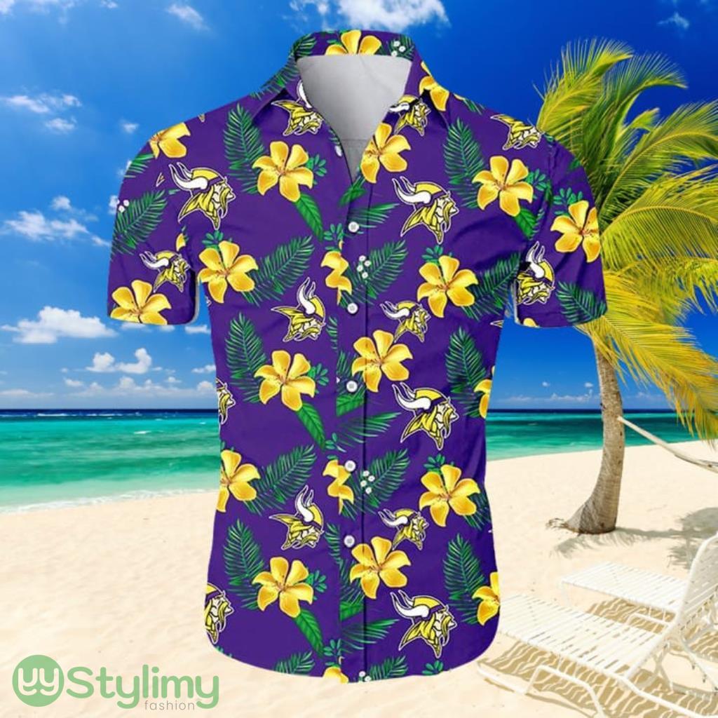 Minnesota Vikings Hawaiian Aloha Shirt For Big Fans 1 Minnesota Vikings Hawaiian Aloha Shirt For Big Fans Product Photo 1