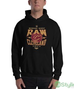 Monday Night RAW x Cleveland Cavaliers 2023 shirt - 18500 Unisex Heavy Blend Hooded Sweatshirt