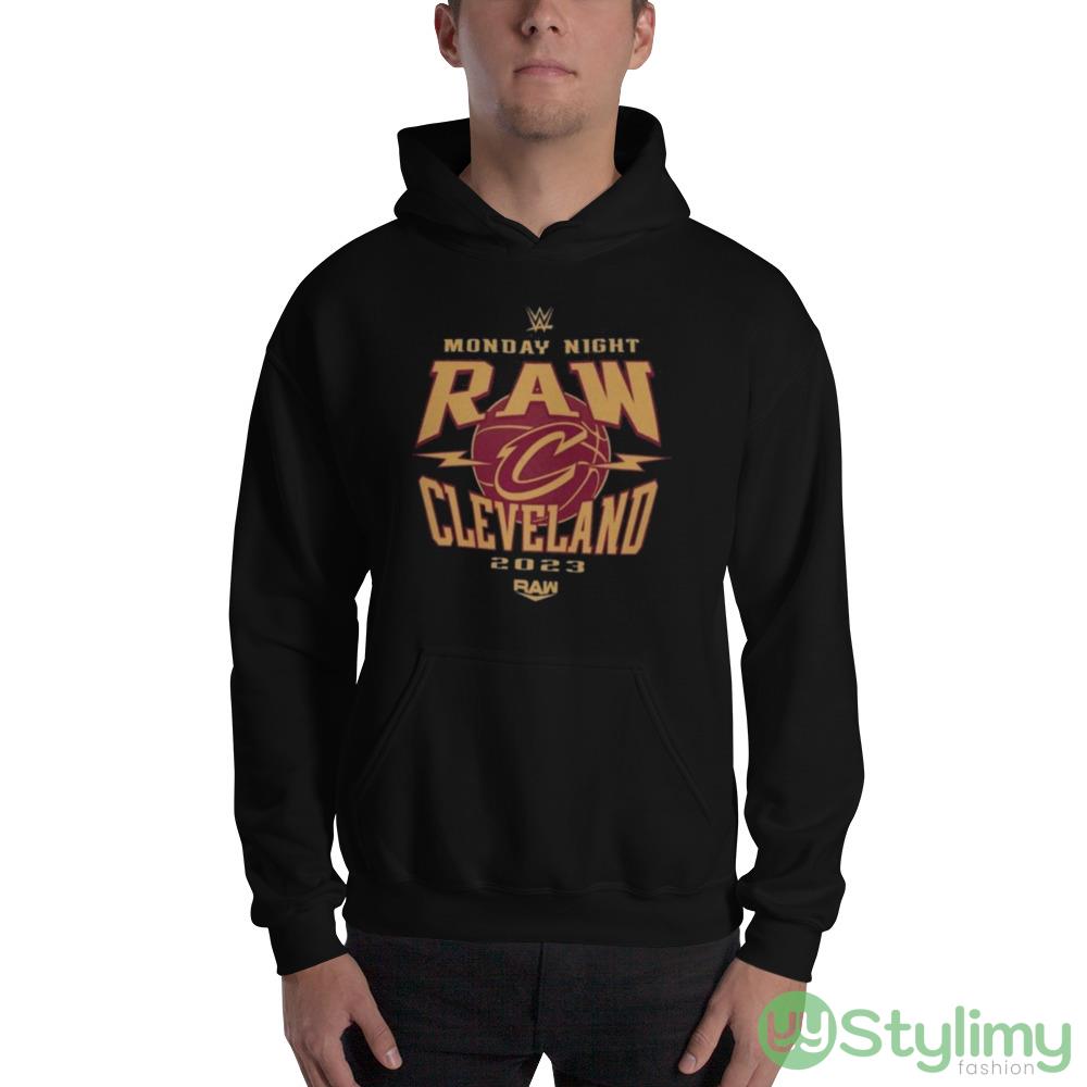 Monday Night RAW x Cleveland Cavaliers 2023 shirt 7 Monday Night RAW x Cleveland Cavaliers 2023 shirt - 18500 Unisex Heavy Blend Hooded Sweatshirt