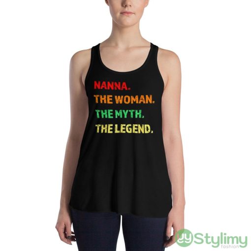 Nanna the woman the myth the legend shirt
