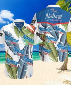 Natural Light Beer Summer Time Hawaiian Shirt Product Photo 1