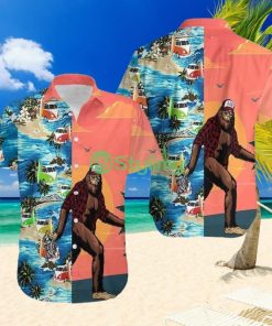 Order Bigfoot Bus Beach Hawaiian Aloha Shirts Product Photo 1