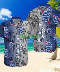 Pabst Blue Ribbon Combo Full Printing Hawaiian Shirt Product Photo 1