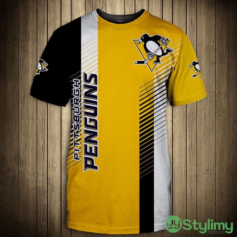 Pittsburgh Penguins Cool Design 3d T-Shirt For Men And Women 2 Pittsburgh Penguins Cool Design 3d T-Shirt For Men And Women - Pittsburgh Penguins T-Shirt 3D cool design short Sleeve_1