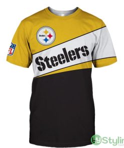 Pittsburgh Steelers New Style 3d T-Shirt For Men And Women - Pittsburgh Steelers T-shirt 3D new style Short Sleeve gift for fan_1