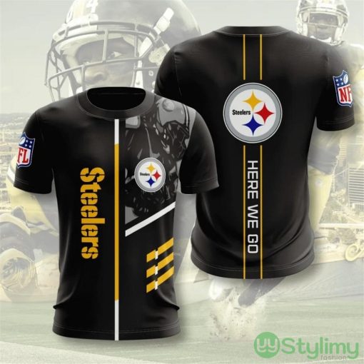 Pittsburgh Steelers Performance 3d T-Shirt For Men And Women