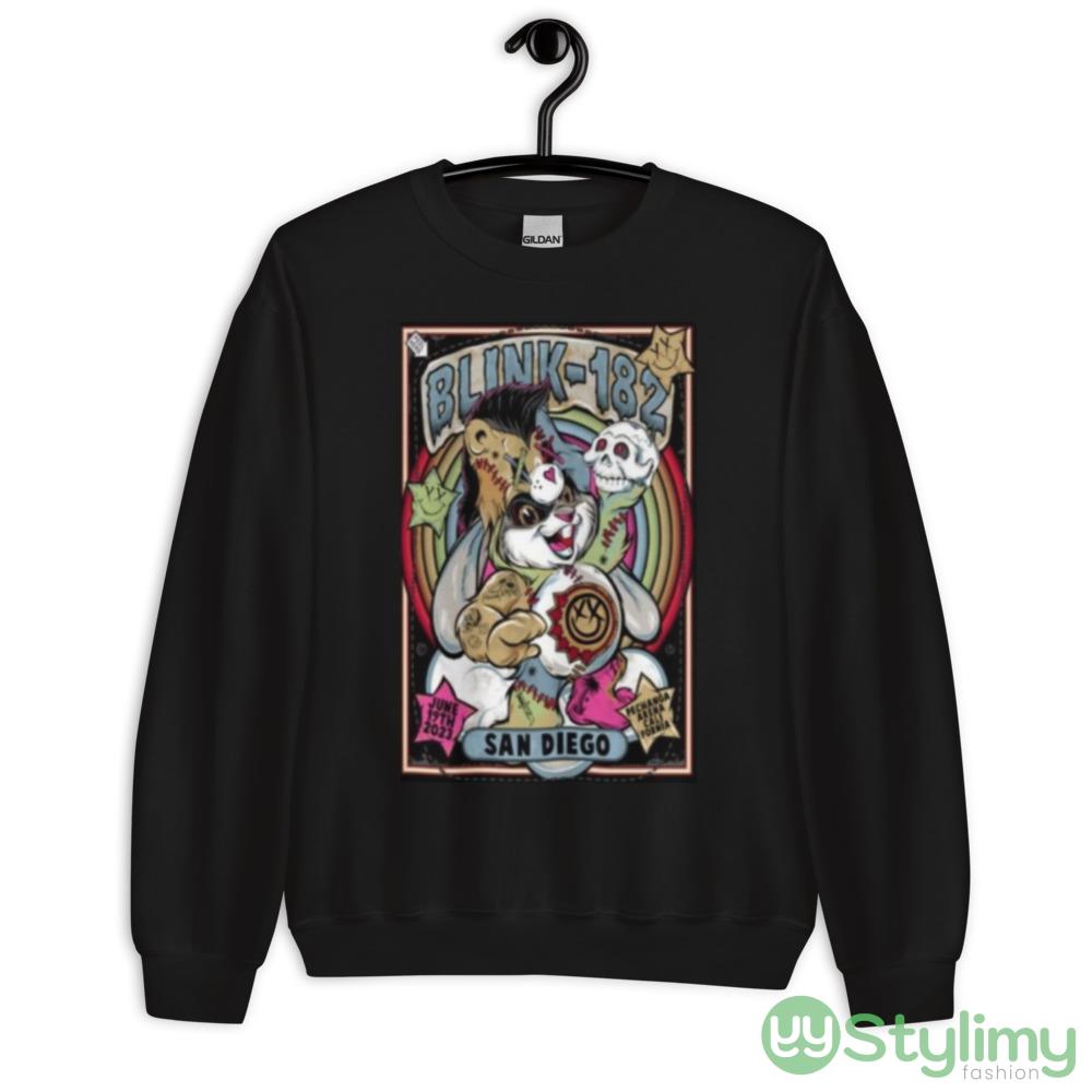 Poster Blink 182 San Diego CA Pechanga Arena June 19 2023 Shirt 6 Poster Blink 182 San Diego CA Pechanga Arena June 19 2023 Shirt - 18000 Unisex Heavy Blend Crewneck Sweatshirt